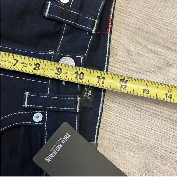 NWT True Religion Jennie High Rise Super Skinny Dark Blue Jeans. W25xL29 - Picture 11 of 11
